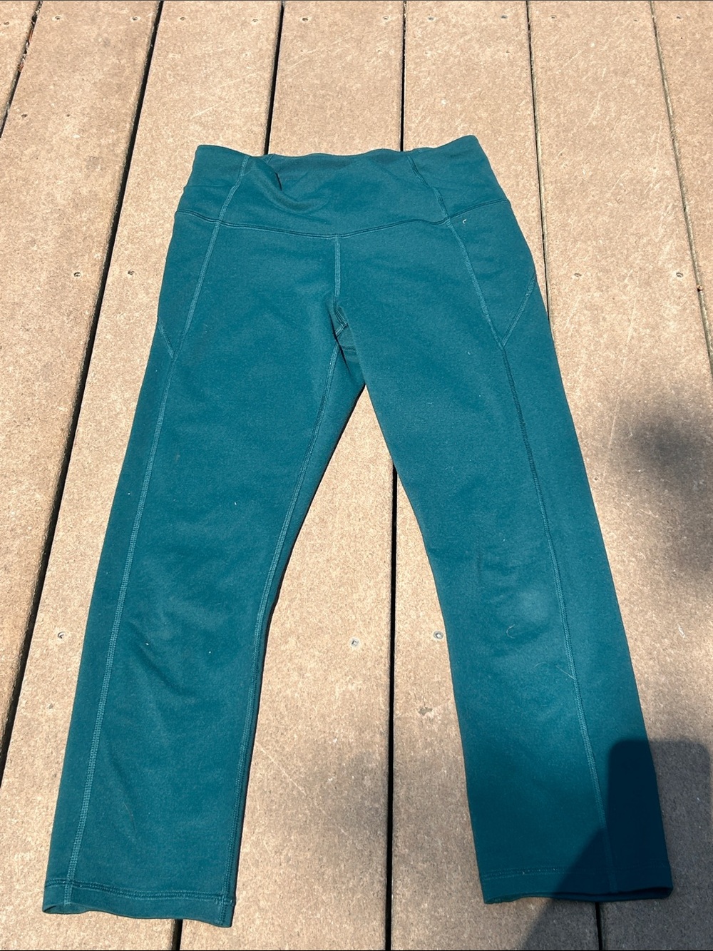 Under Armour girls Teal Active Leggings -